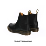 Martens, Tide, высокие челси подходит для мужчин и женщин в английском стиле, японские короткие сапоги, в стиле панк