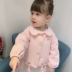 Ý tưởng quần áo trẻ em 2019 xuân hè mới cho bé gái nước ngoài áo khoác ngắn nữ bé áo gió Hàn Quốc cho bé mùa thu - Áo khoác áo phao cho bé gái Áo khoác