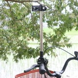 Велосипед с держателем для зонта, зонтик с аккумулятором из нержавеющей стали, универсальный электромобиль, увеличенная толщина