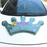 Свадебный автомобиль Peach Heart Band Mud Decord Большая круговая сердечная диска Mud Mud, всасывающая чашка более 129 юаней БЕСПЛАТНО