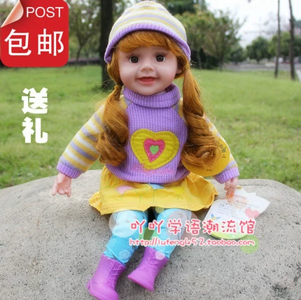 Умная тряпичная кукла, говорящая игрушка для принцессы, подарок на день рождения
