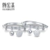 Tide Acer Jewelry Lucky Child Bracelet Lucky Piglet Bạc Bracelet Baby Foot Bạc Bracelet Baby Zodiac Pig Silver - Vòng đeo tay Cuff