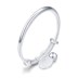 Tide Acer Jewelry Lucky Child Bracelet Lucky Piglet Bạc Bracelet Baby Foot Bạc Bracelet Baby Zodiac Pig Silver - Vòng đeo tay Cuff vòng dâu tằm Vòng đeo tay Cuff