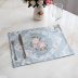 Wei Yi vải placemat mat bảng bảng thảm miếng cà phê pad coaster gạt tàn pad cách Mỹ Tây Âu pad - Khăn trải bàn khăn trải bàn nhà hàng đẹp Khăn trải bàn