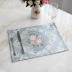 Wei Yi vải placemat mat bảng bảng thảm miếng cà phê pad coaster gạt tàn pad cách Mỹ Tây Âu pad - Khăn trải bàn Khăn trải bàn
