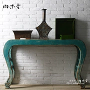 Bàn hiên kiểu Trung Quốc mới Bàn gỗ cổ điển Bàn cũ cho bàn Đồ nội thất men cũ sáng tạo Vỏ hộp Zen - Bàn / Bàn