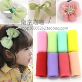 Милая лента ручной работы, детская заколка для волос, аксессуары, 6см, DIY