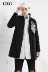 Áo khoác nam GXG dành cho nam Xu hướng mỏng Hàn Quốc Áo khoác dài màu đen Hàn Quốc # 171808508