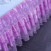 Giường váy băng lụa mat duy nhất mảnh ren giường váy giường bao gồm Hàn Quốc công chúa gió mùa hè mat gối bìa Váy Petti