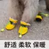 Puppy dog ​​giày poodle Teddy Bmeibi gấu giày chó đặt thú cưng chân chống nước chống trượt mùa xuân và mùa hè mưa giày