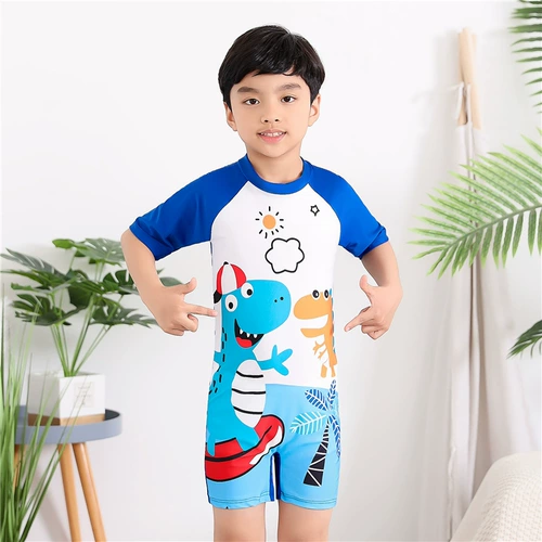 Детский милый купальник для мальчиков, детские штаны для плавания, защита от солнца