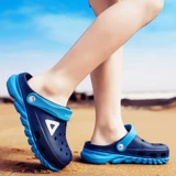 Детские тапочки для мальчиков, летние слайдеры, нескользящая пляжная обувь, семейный стиль, подходит для подростков
