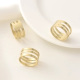 Латунное вспомогательное кольцо, складной базовый аксессуар ручной работы, аксессуары