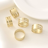 Латунное вспомогательное кольцо, складной базовый аксессуар ручной работы, аксессуары