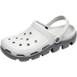 Женские тапочки в стиле Crocs подходит для мужчин и женщин, нескользящая пляжная обувь на платформе, подходят для носки на улице, большой размер, для влюбленных
