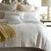 Giường bao gồm ba mảnh hai mặt bông- phong cách quilting là trắng American- phong cách bầu không khí đơn giản đôi để tăng bụi che