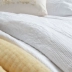 Giường bao gồm ba mảnh hai mặt bông- phong cách quilting là trắng American- phong cách bầu không khí đơn giản đôi để tăng bụi che bộ ga giường đẹp Trải giường