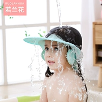 Детская силикагелевая водонепроницаемая шапочка для душа для раннего возраста, регулируемая шапка