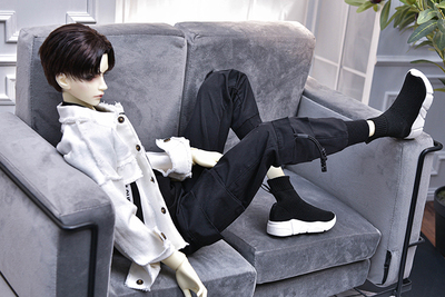 taobao agent [Tail model+drop] Toys and shoe model BJD shoes 3 points 4 points, uncle black and white sock shoes