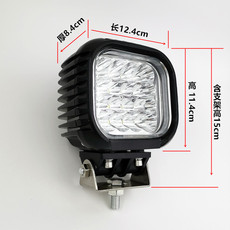 Внедорожные огни 汽车货车led越野射灯12v24v大灯超亮聚光工程车铲车挖掘机工作灯