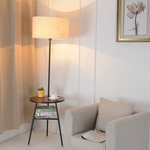 Скандинавский торшер, современный креативный журнальный столик для спальни для гостиной, в американском стиле, кованое железо