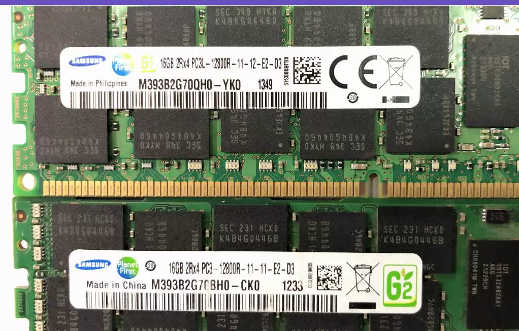 Память сервера Samsung 16 ГБ ECC REG 1600 PC3L-12800R RECC X79