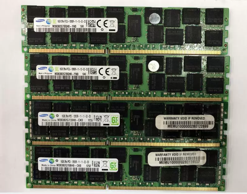 Память сервера Samsung 16 ГБ ECC REG 1600 PC3L-12800R RECC X79