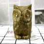 Đồng nguyên chất owl bộ phận đồ trang trí sử dụng Phương Tây sưu tầm reflow tuổi đồng cũ Châu Âu và Mỹ hàng hóa nước ngoài chén đồng