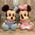 Ren Wedding Mickey Mouse Đồ chơi sang trọng Mickey Minnie Doll Cặp đôi Búp bê Ragdoll Quà tặng cho bé gái - Đồ chơi mềm xe đồ chơi em bé Đồ chơi mềm