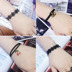 Nhật bản và Hàn Quốc phiên bản của Harajuku retro ngọt ngào ren vòng đeo tay nữ bracelet trang sức đơn giản sinh viên đơn giản Cục Sen bạn gái đồ trang sức vòng cartier Vòng đeo tay Clasp