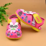 Детские сандалии для мальчиков для девочек для новорожденных, детская нескользящая летняя обувь для раннего возраста, 0-1-2 лет, мягкая подошва