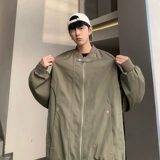 Куртка, бейсбольная ветрозащитная форма, в американском стиле, оверсайз