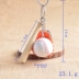 Cùng một tuổi bóng chày keychain móc chìa khóa ba mảnh thời trang pop vòng chìa khóa bóng chày mặt dây chuyền đồ trang trí