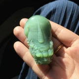 Яшма из нефрита, изысканная подвеска