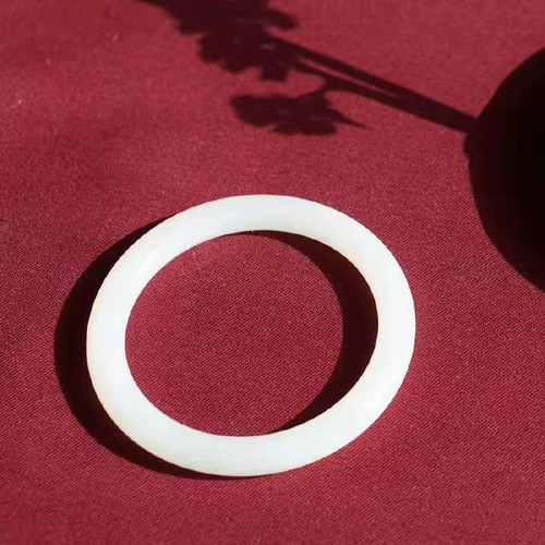 Hotan Jade Professional Professionalsing Live Sheep Fat Bhite Bracelet браслет нефрита белые влажные, нежные, нежные и элегантные