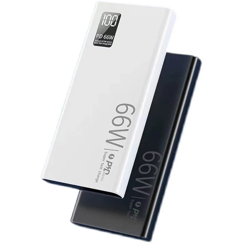 Ёмкий маленький переносной блок питания 66W, 20W