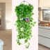 Mô phỏng ốc xanh cây giả mô phỏng cây nho nhựa trang trí hoa giả mây phòng khách nội thất treo tường hoa treo giỏ - Hoa nhân tạo / Cây / Trái cây lan giả Hoa nhân tạo / Cây / Trái cây