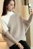 Mùa xuân và mùa thu 2019 của phụ nữ Hàn Quốc đan mới mỏng lỏng cao cổ áo thun thời trang áo len tay dài áo len - Vòng cổ áo len