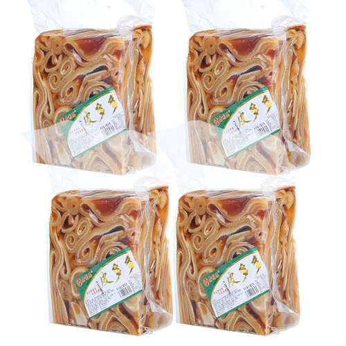 Лочи свиная кожа заморозить коммерческая кожа свиная замороженная холодная посуда Специальная свиная кожа замороженная приготовленная кожа из свинины открытая сумка