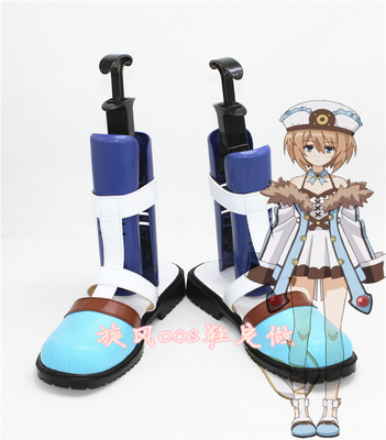 taobao agent C2634 Super Dimension Game Neptune Cosplay Shoes COS Shoes