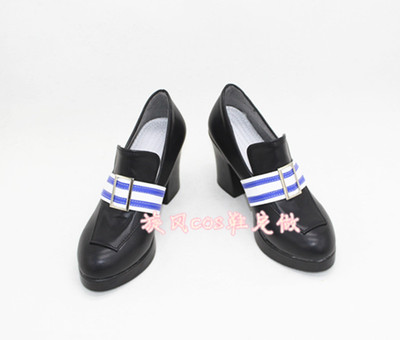 taobao agent C9846 Black Counterfeit Sniplex Plant Girls Garden COS Shoes COSPLAY shoes to draw it