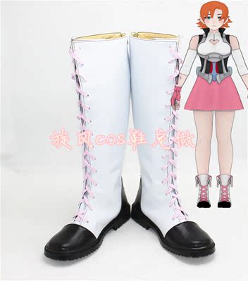 taobao agent C2533 RWby red and white black yellow Nora Valkyrie Nola Lu Valki COSPLAY shoes customization