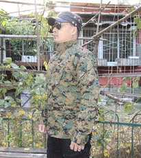 Тренчкот милитари 原品propper丛林数码迷彩上衣 美国海军陆战队作训服