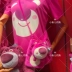 Thượng Hải Disneyland gấu dâu chính hãng Buzz light ba mắt đeo chéo điện thoại di động túi màn hình cảm ứng túi xách tay - Túi điện thoại túi xách nữ hàng hiệu Túi điện thoại