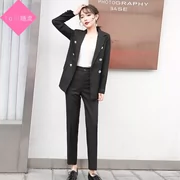 Áo khoác mùa xuân hè hè 2019 áo khoác nhỏ phù hợp với phụ nữ đẹp trai công sở ưu tú ăn mặc giản dị - Business Suit