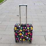 Чемодан для детей и взрослых, квадратный износостойкий защитный чехол для путешествий, 18 дюймов