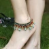 Vòng chân gió cổ xưa với chuông nữ phiên bản tiếng Hàn của sinh viên giản dị retro Sen đá ngọc lam dệt kỳ nghỉ chân gió quốc gia - Vòng chân Vòng chân
