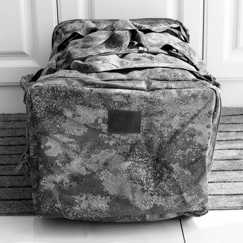 Вместительная и большая складная черная камуфляжная портативная водонепроницаемая сумка