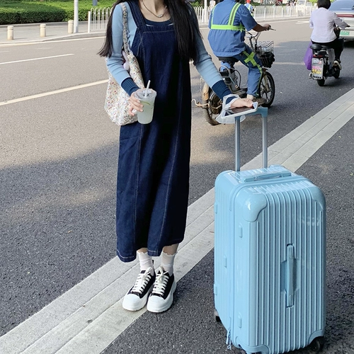 Tide, сверхлегкий вместительный и большой трендовый универсальный чемодан с молнией, популярно в интернете