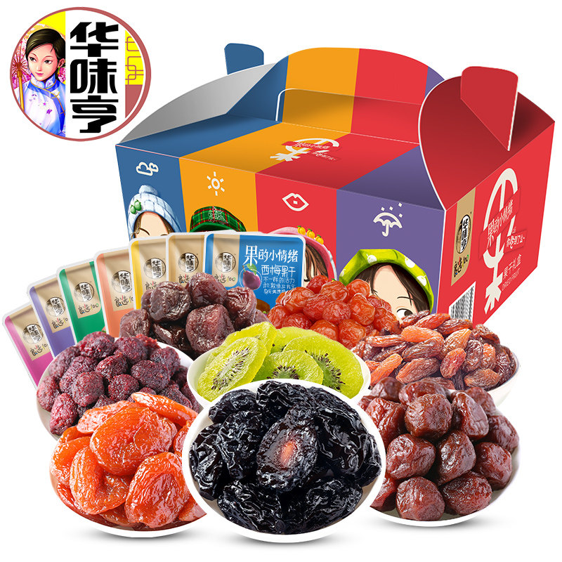 华味亨糯米锅巴零食大礼包400g